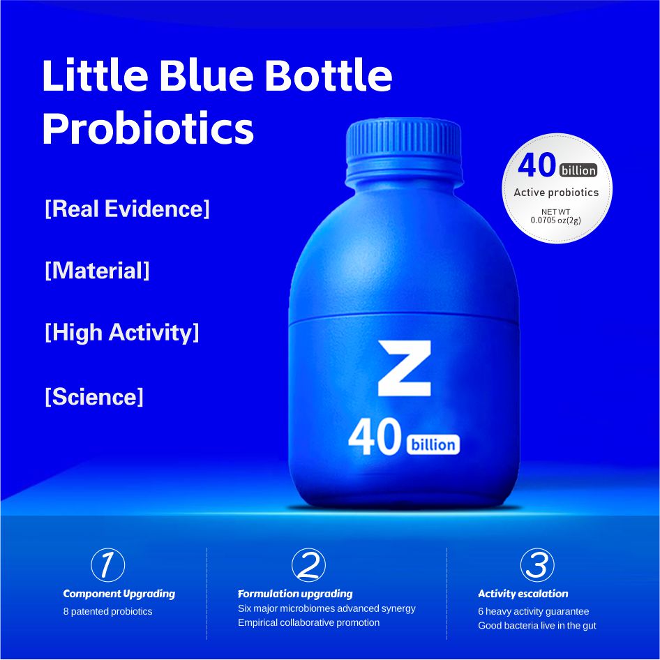 ZOOONE 30 bottles*0.7oz Probiotics 40 Billion CFU